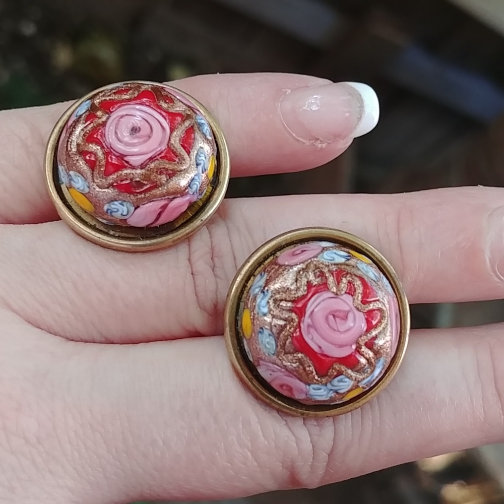Hand Painted Cuff Links